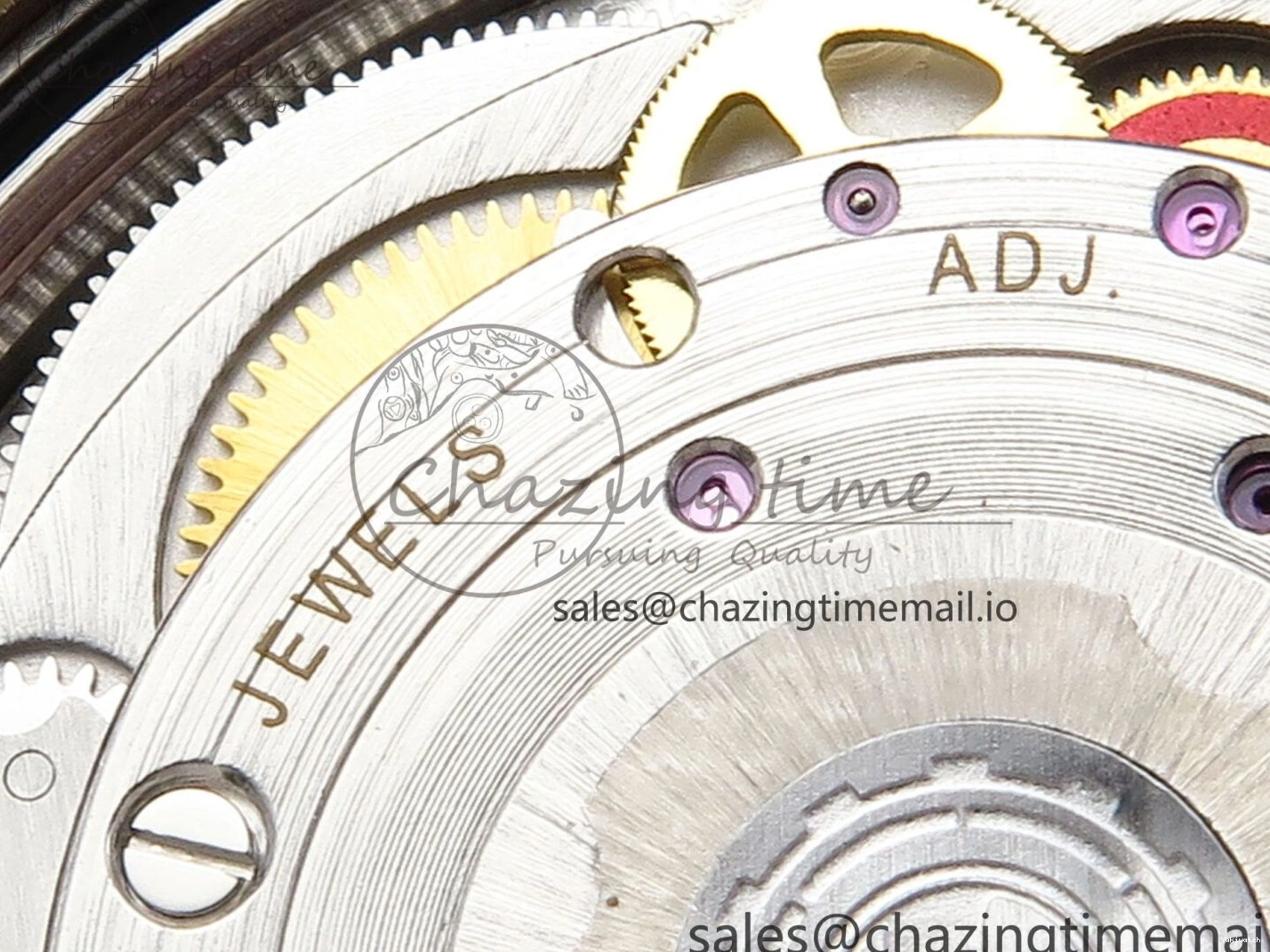 A3235 on Edition 36 126233 YG EWEF Marker Best DateJust Green Gray Bracelet Roman Dial Oyster SS 0212